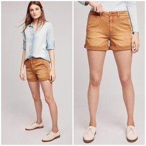 Anthropologie Chino Relaxed Fit Shorts